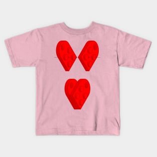 Brick Heart (some assembly required) Kids T-Shirt